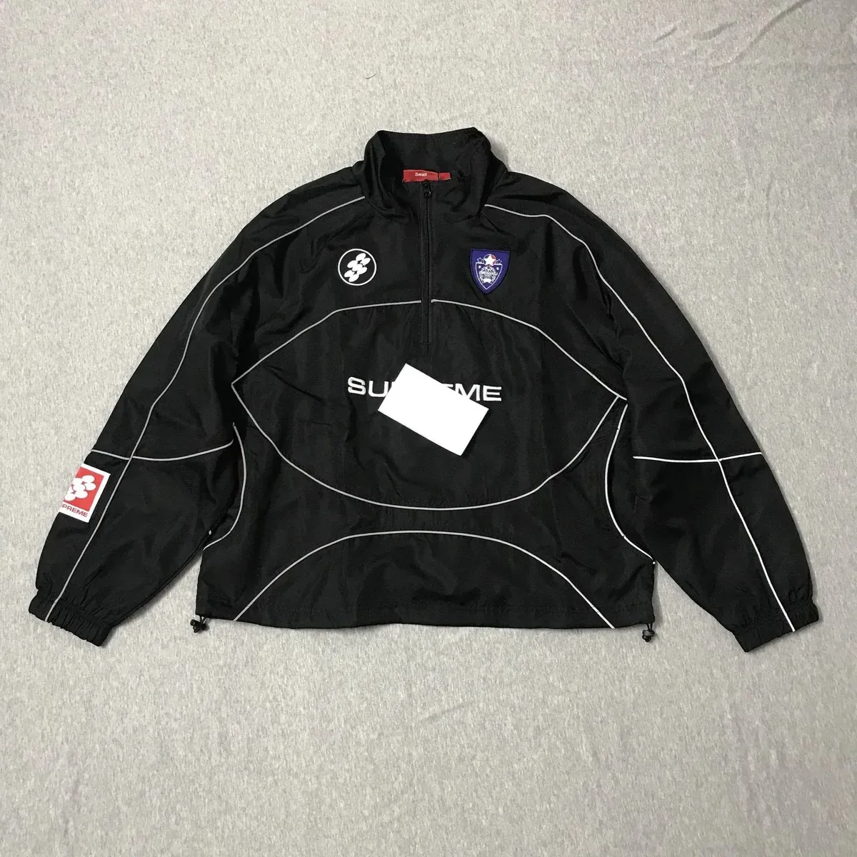Supreme · Black panelled jacket