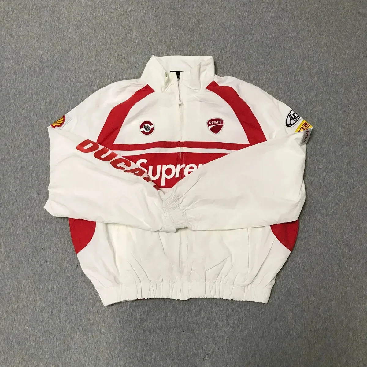 Supreme / Ducati · White & red jacket