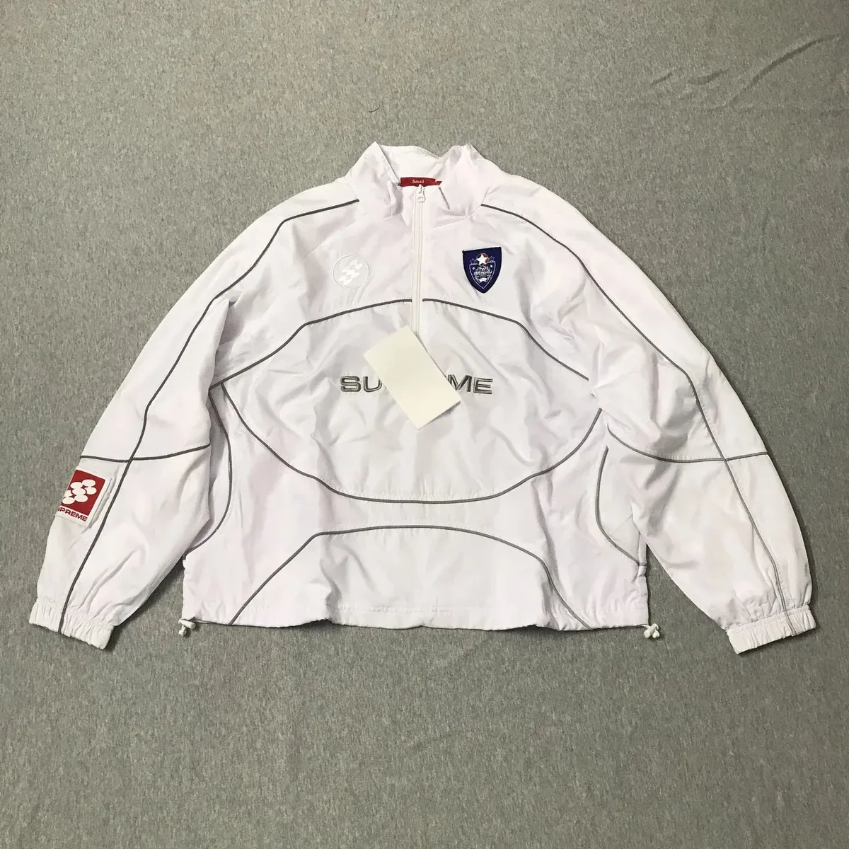 Supreme · White panelled jacket