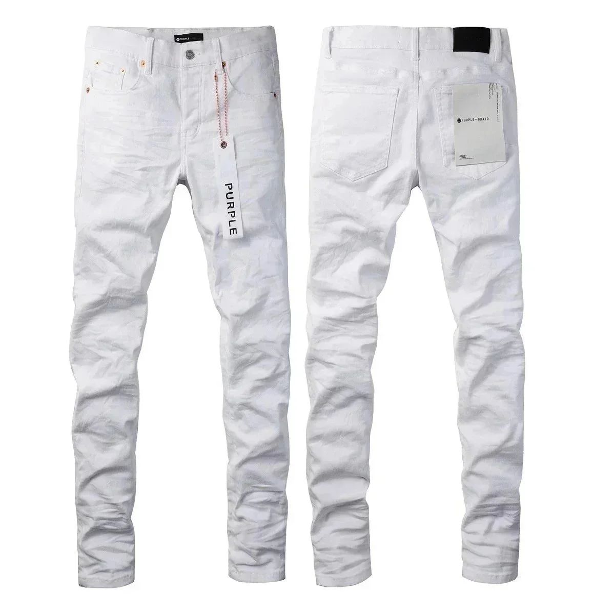 Purple Brand · White jeans